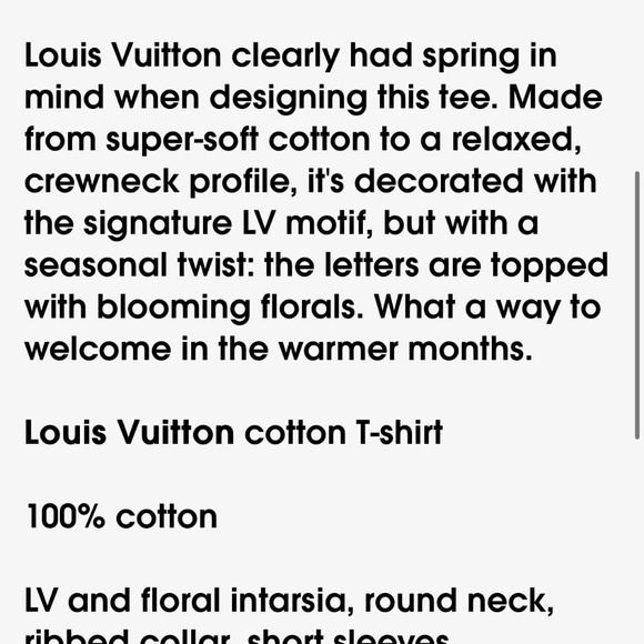 Authentic Louis Vuitton x Tyler the Creator M “Blooming” Black Sweater Shirt - Picture 3 of 16